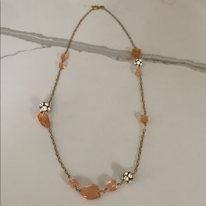 j crew stone necklace